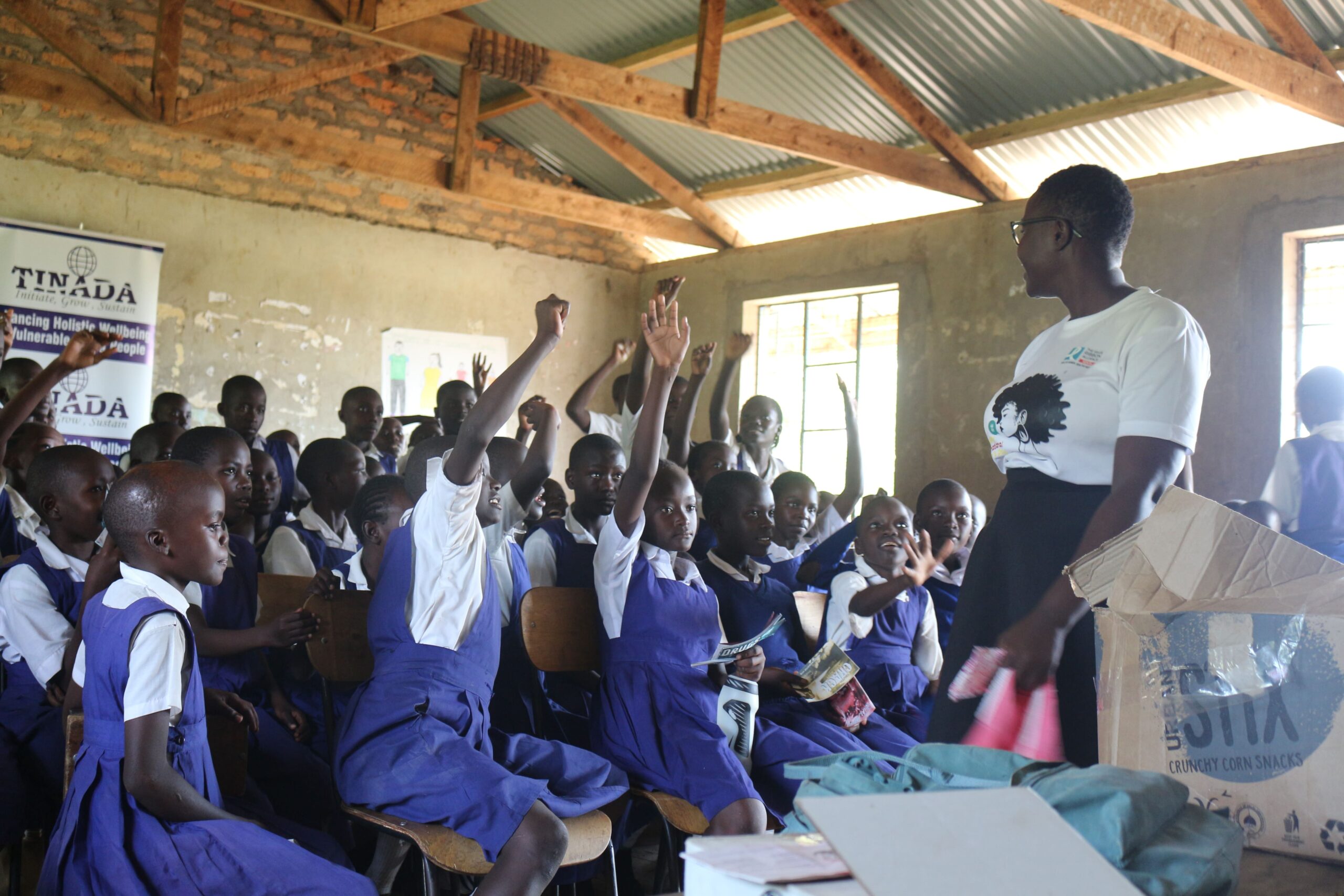 Besuch in einer kenianischen Schule
