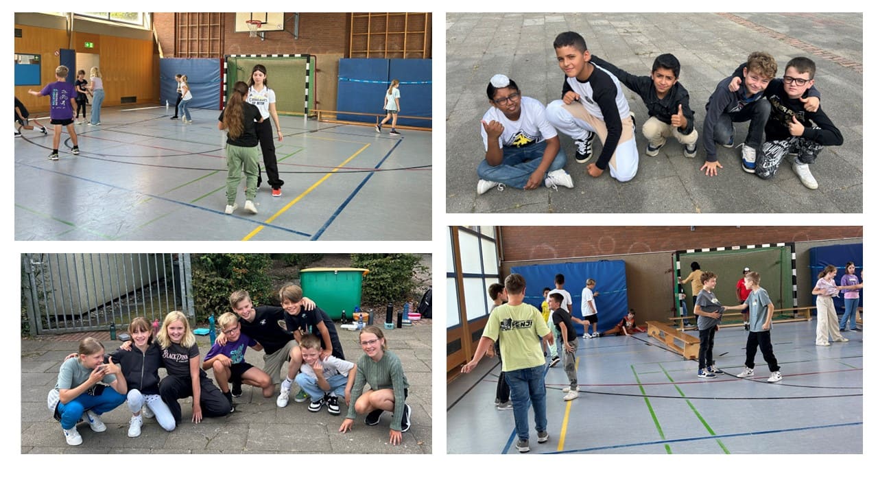 Wackelbrücke Schach Slackline