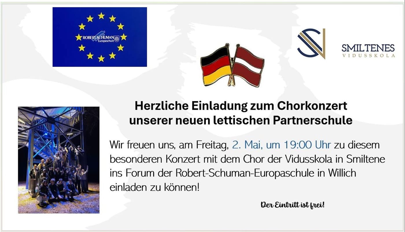 Deutsch- lettisches Chorkonzert Deutsch- lettisches Chorkonzert