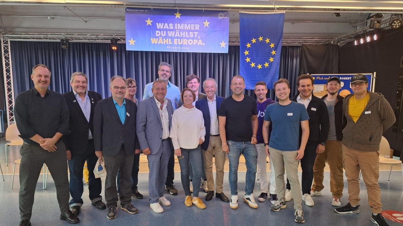 Pulse of Europe lädt ein zu den Wahlen am 14.09.