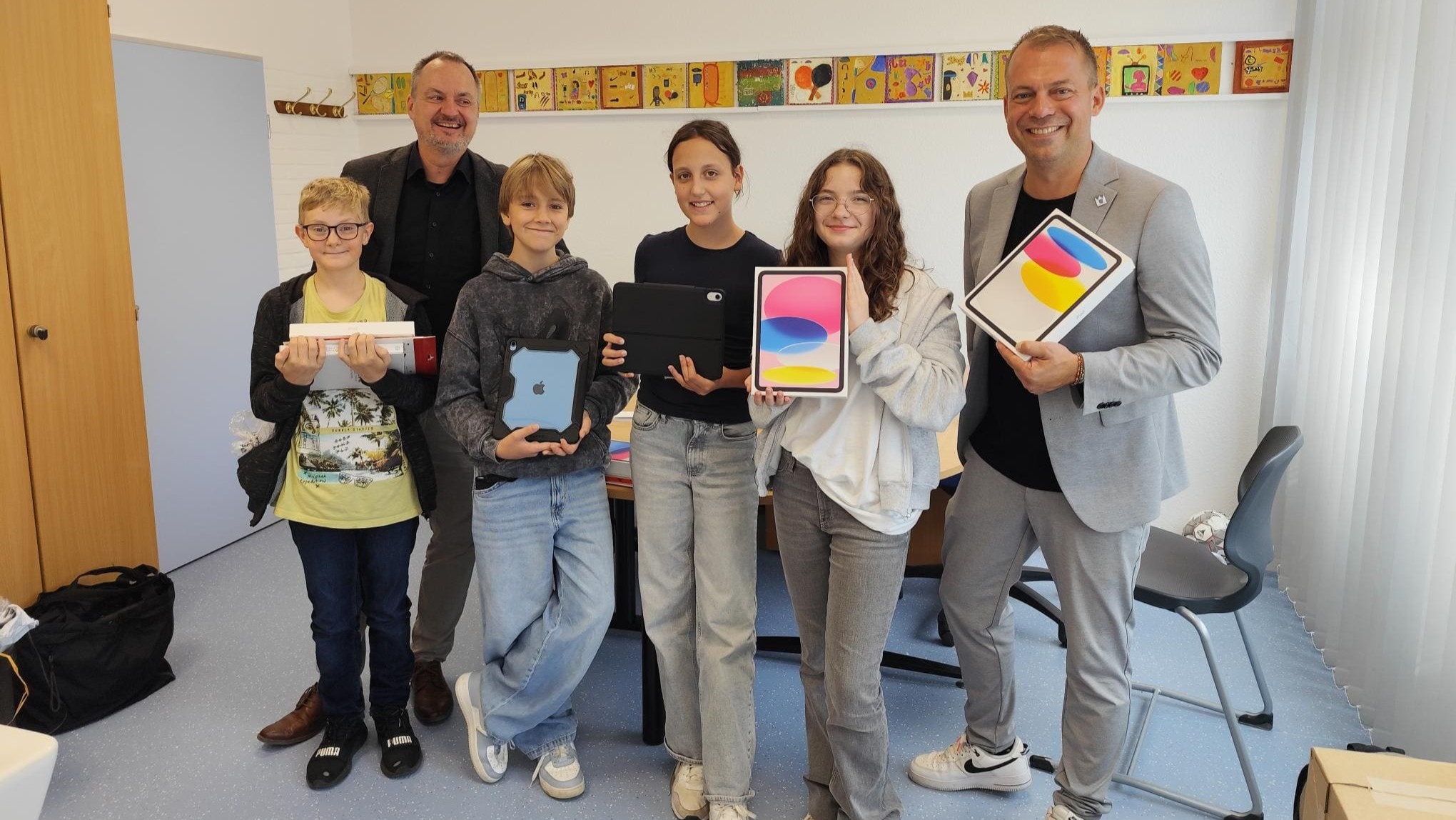 Empfang der iPads