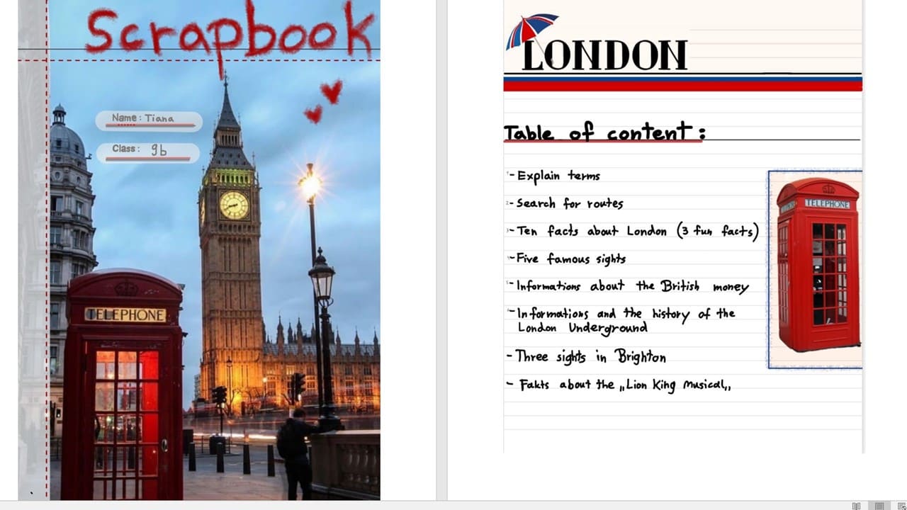 Scrapbook Bilifahrt 2025