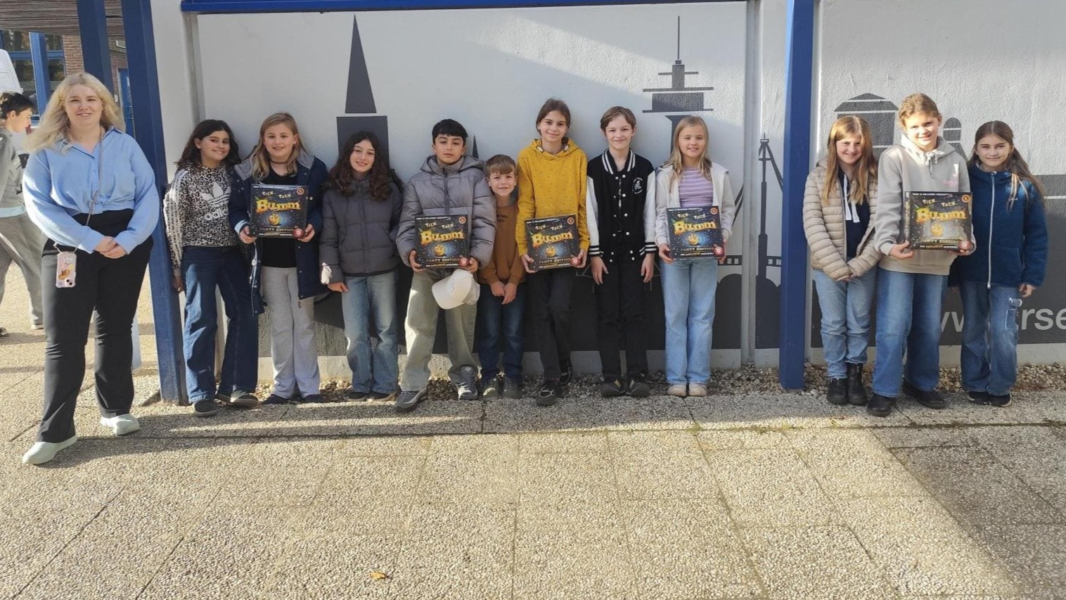 Siegerehrung für den Cleanup Day