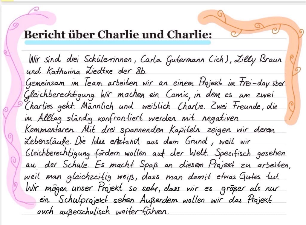 Frei-Day Comicprojekt