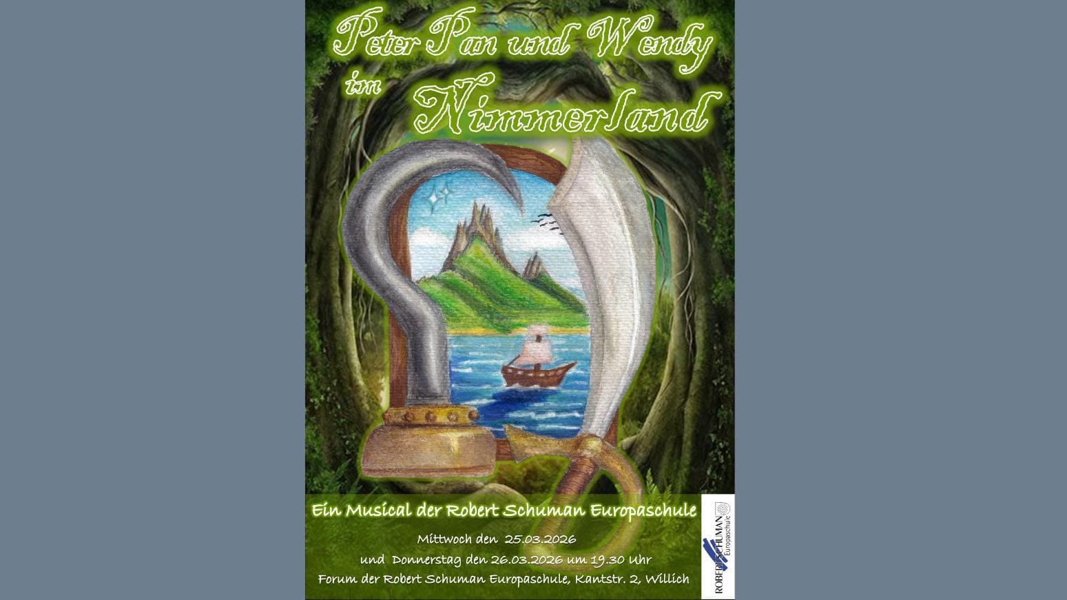 Schulmusical Peter Pan: Vorhang auf für Nimmerland!