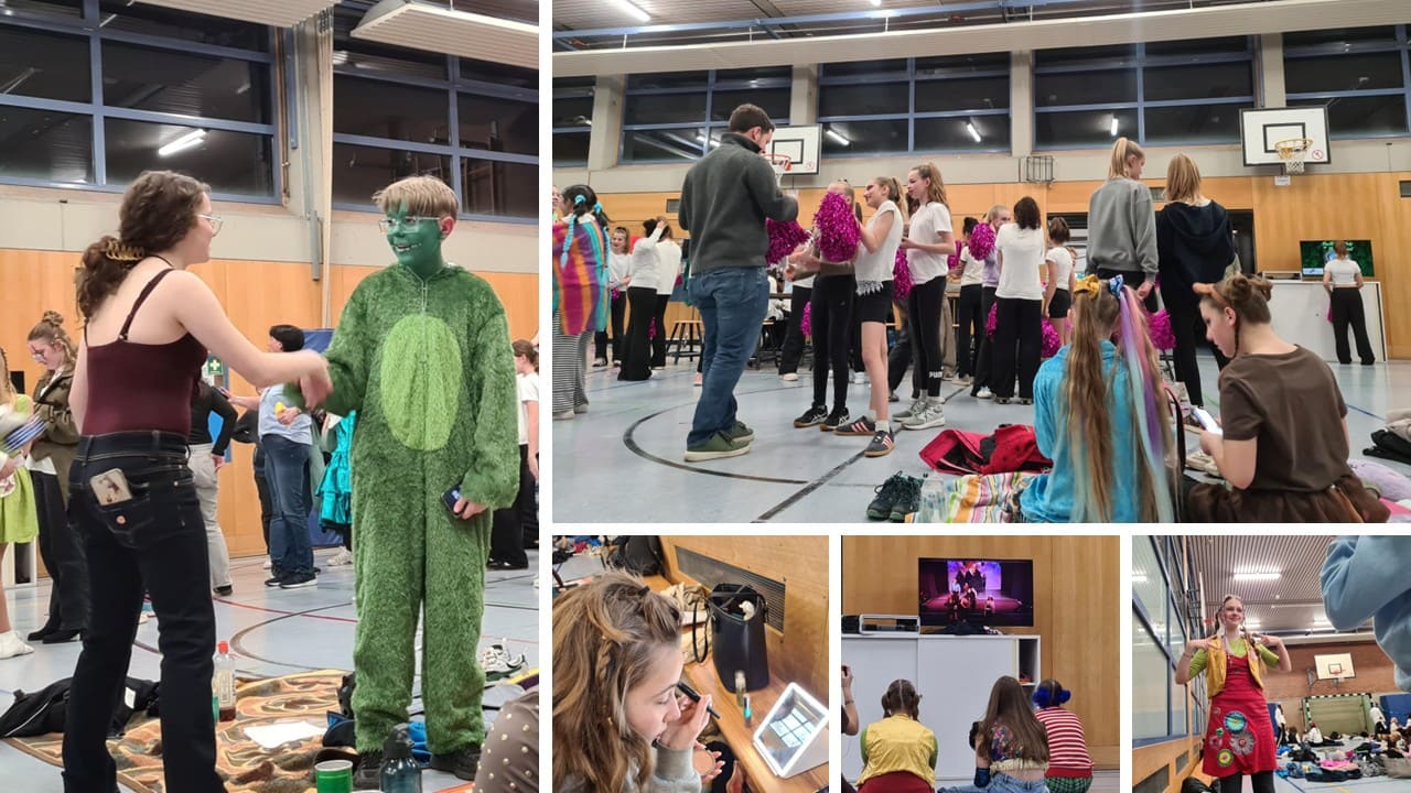 Peter und Wendy Backstage