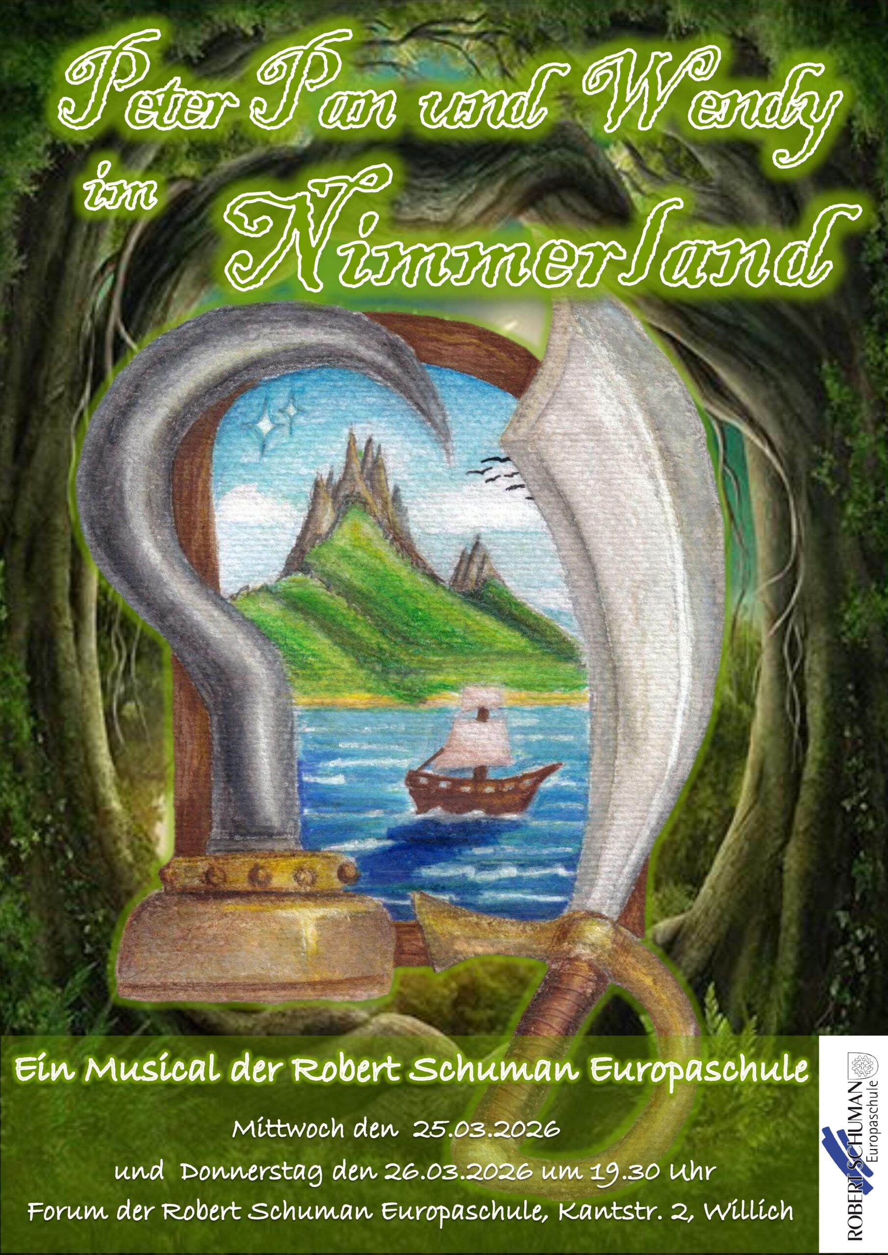 Plakat Peter Pan und Wendy