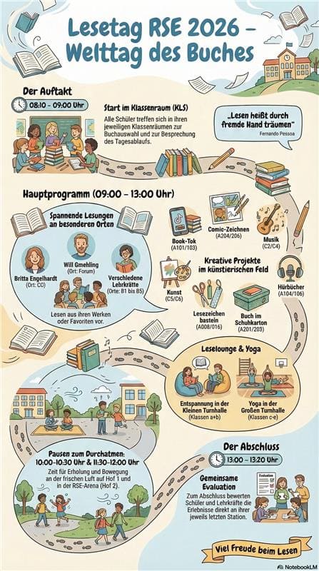 Ablauf Lesetag