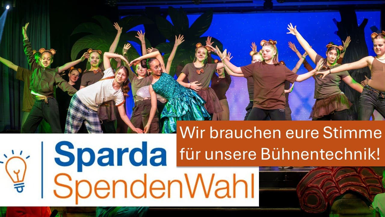 Deine Stimme für unsere Bühnentechnik