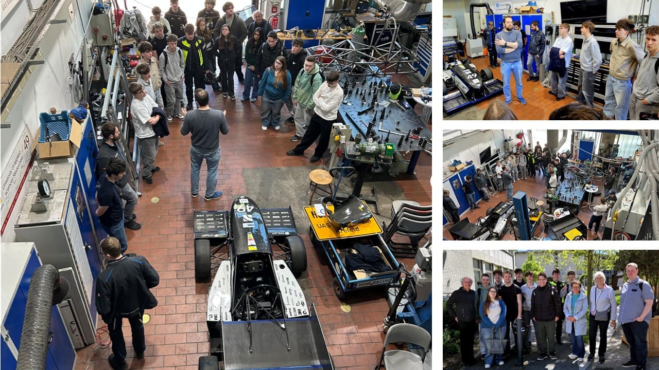 Physik Exkursion FH Niederrhein