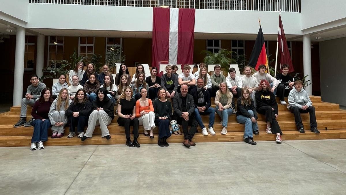 Unser Austausch nach Lettland
