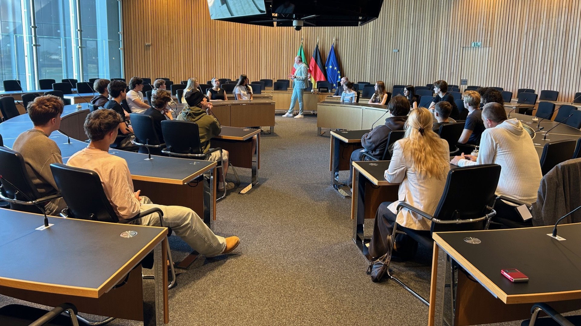 Besuch im Landtag NRW