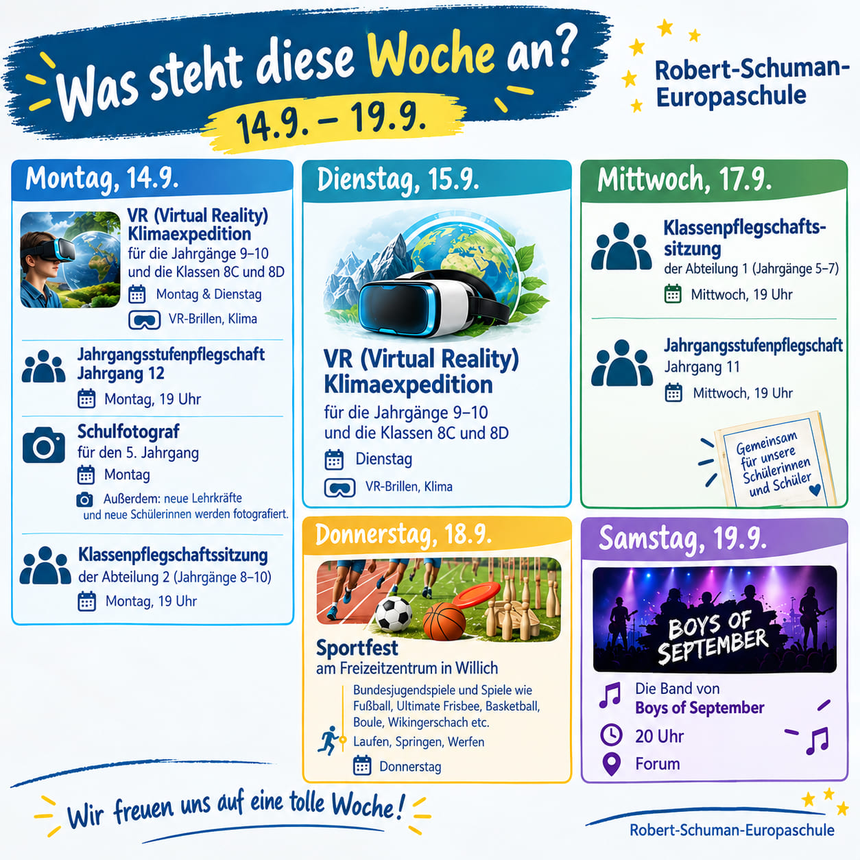 Wochenüberblick
