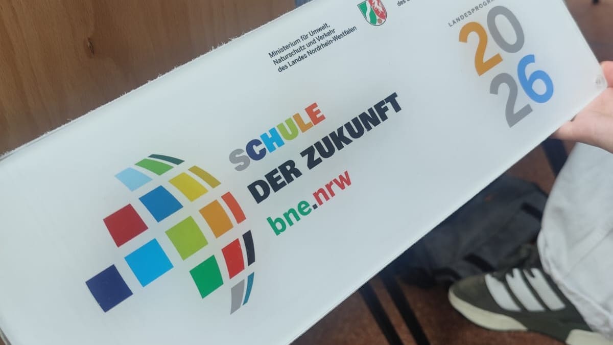 Auszeichnung als Schule der Zukunft