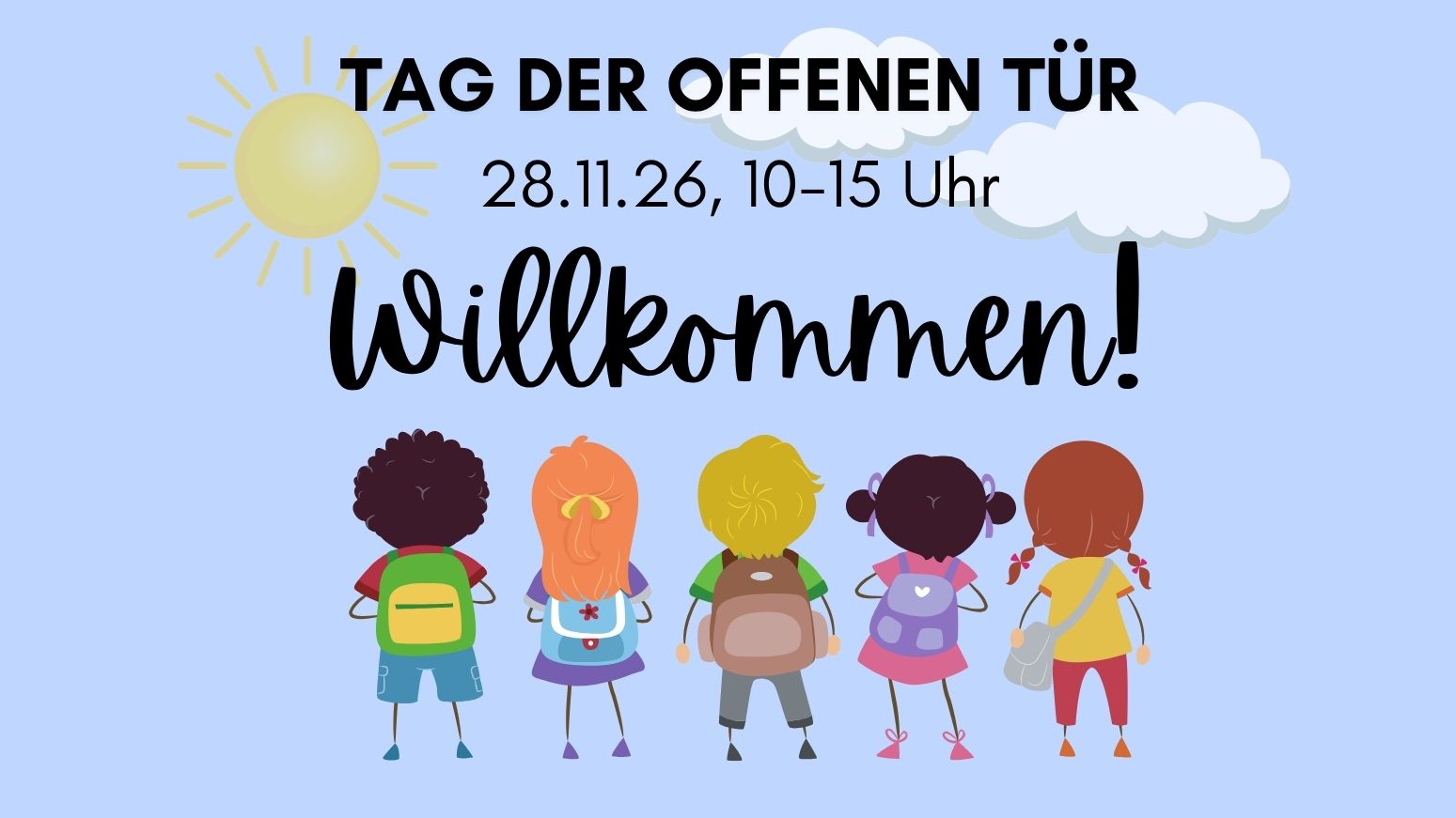 Einladung zum Tag der offenen Tür am 28.11.2026
